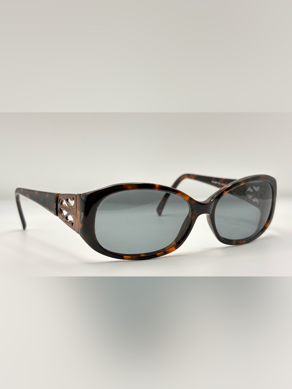 Guess GU6377 Tortoise Oval Sunglasses Frames Only